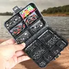 140Pcs Fishing Swivel Snaps Kit Ball Bearing Swivels Triple Swivel Connectors