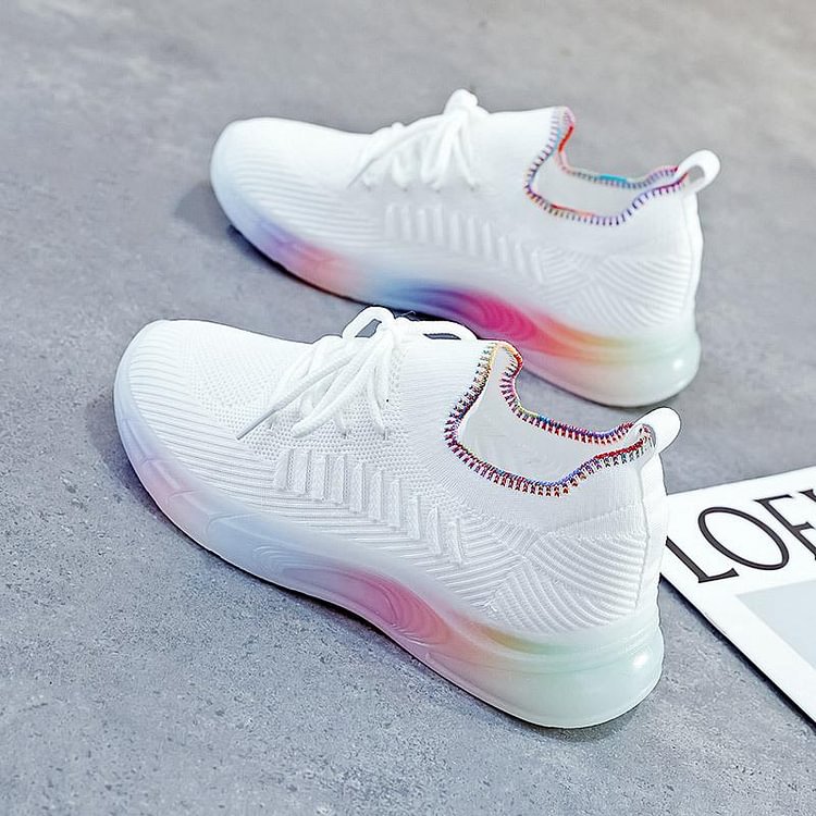2023 new all-match trend running shoes mesh breathable casual shoes