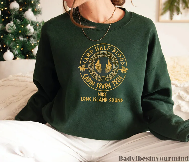 Custom Percy Jackson Sweatshirt Hoodie T Shirt Camp Half Blood Heroes Of Olympus Shirt