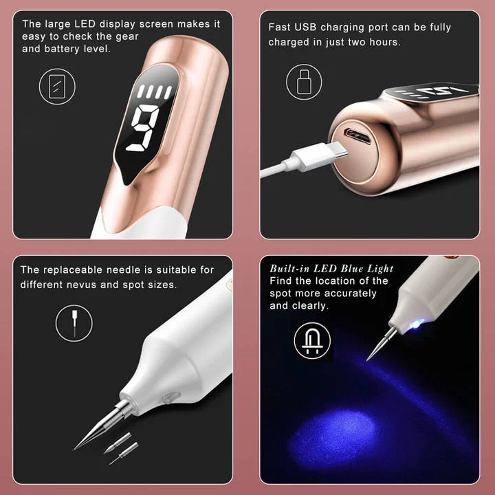 Laser Plasma Mole Remover Pen