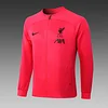 2022/2023 Liverpool Long Zipped Jacket Pink Jersey 1:1 Thai Quality