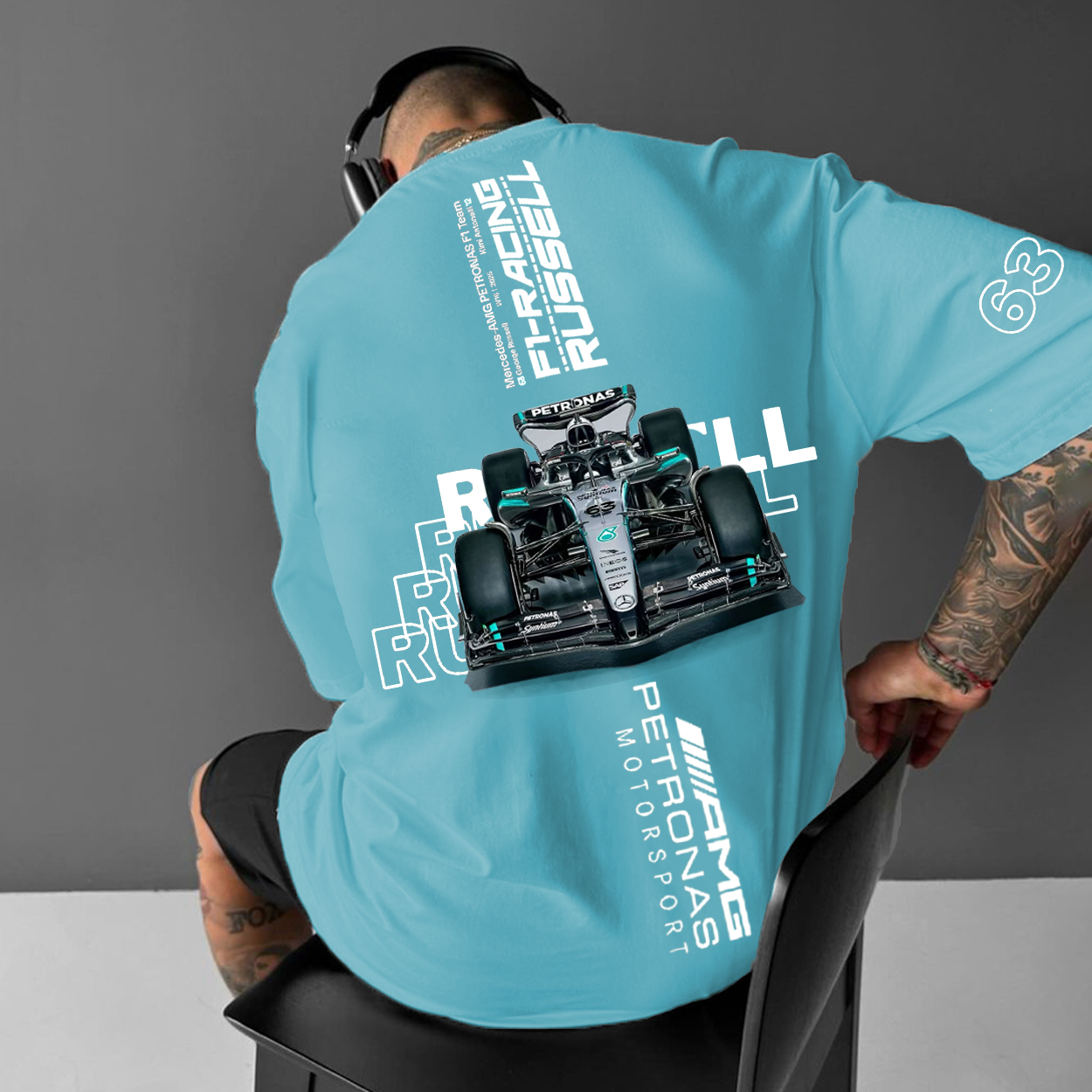  Racing-Inspired Graphic T-Shirt for Sports Enthusiasts