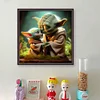 Yoda Star Wars-11CT Stamped Cross Stitch 40*40cm