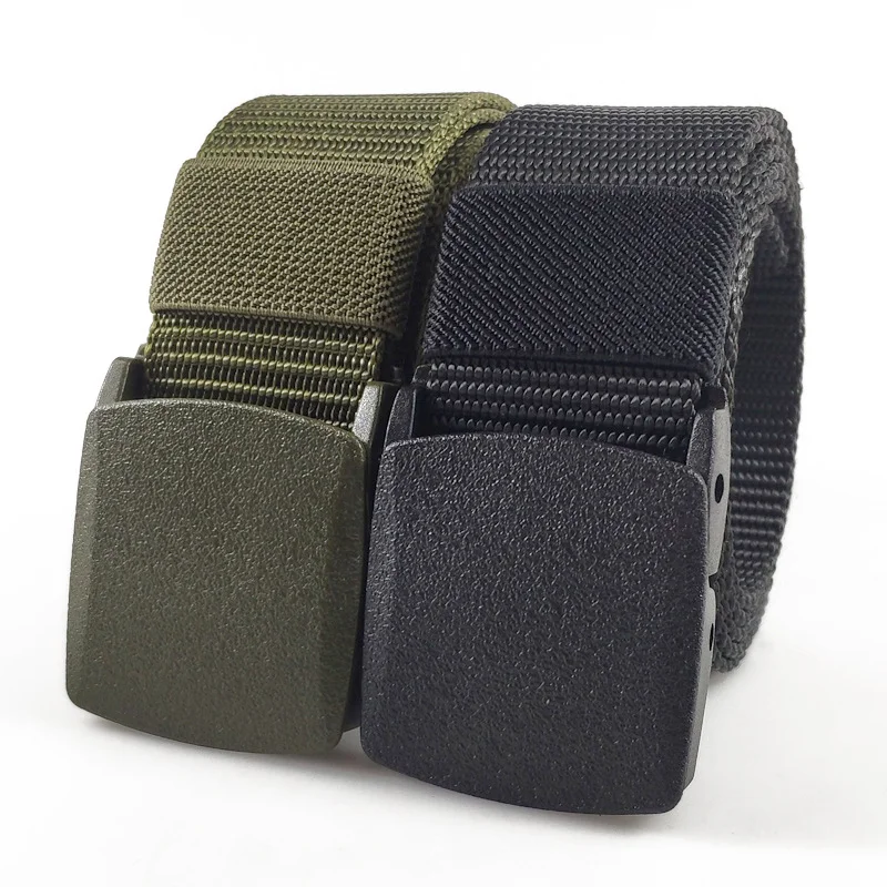 Plastic Buckle Nylon Tactical Belt-inspireuse