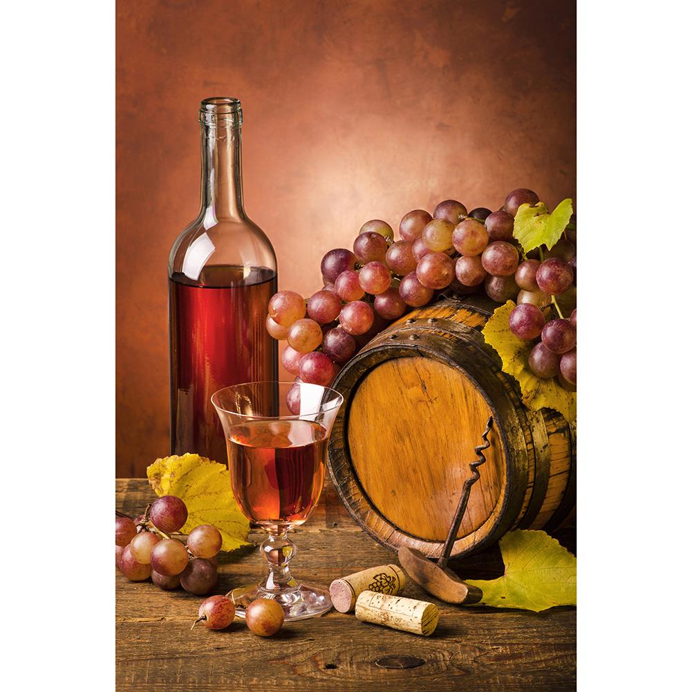 

Wine Bottle - Round Drill Diamond Painting - 40*50CM, 501 Original