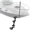 [US Local Warehouse] Boat Trailer Steps with Handrails Anti-Slip Boat Trailer Ladder Yacht Staircase Marine Trailer Step Capacity 450 lbs for Boats Dock & Launching