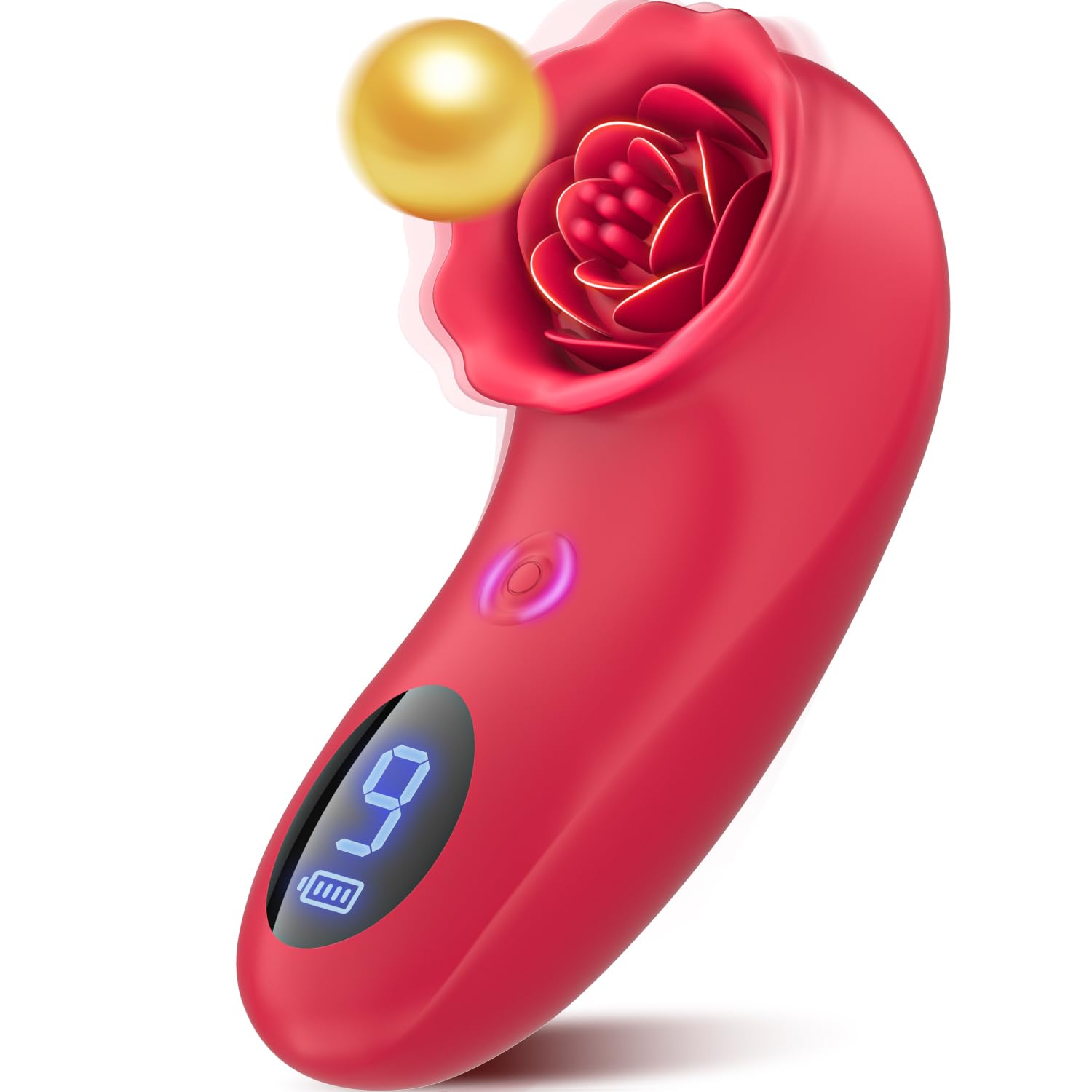 Tapping Clitoral Vibrator Rose Sex Toy For Women & Couples - Rose Toy