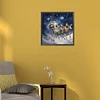 Diamond Painting-5D Full Round Drill Santa Reindeer