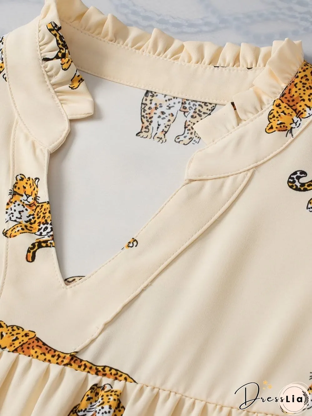 Animal Print Top