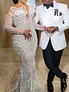 Asoebi Plus Size Elegant  Evening Dress-31
