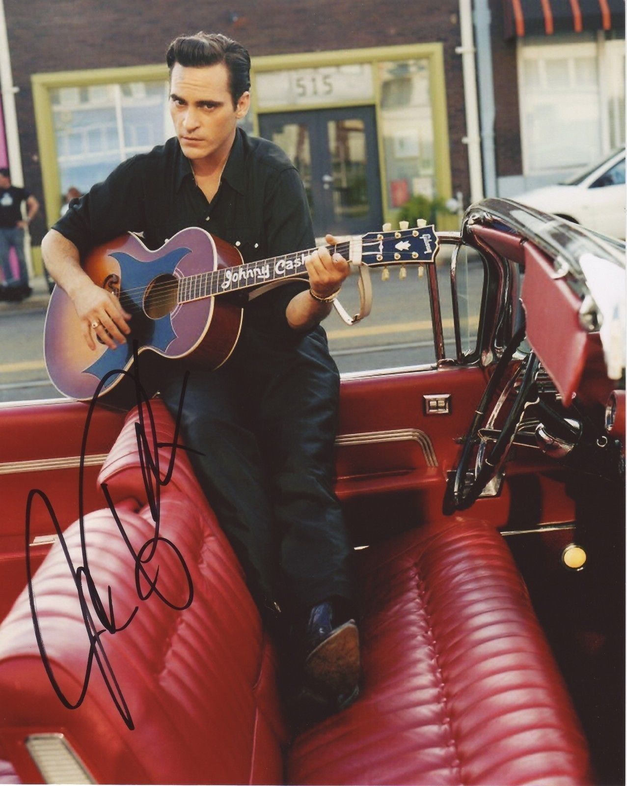 JOAQUIN PHOENIX AUTOGRAPH SIGNED PP Photo Poster painting POSTER