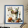 (Multi-Style) Halloween Magic Drinks-14CT Stamped Cross Stitch 50*50cm/19.69*19.69in