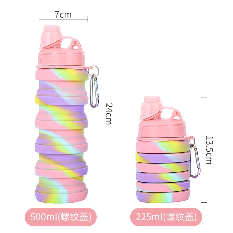 Silicone Collapsible Travel Portable Silicone Bottle