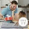 5PCS 2D Flat Animal Acrylic DIY Diamond Painting Shake Ornaments (Butterfly)