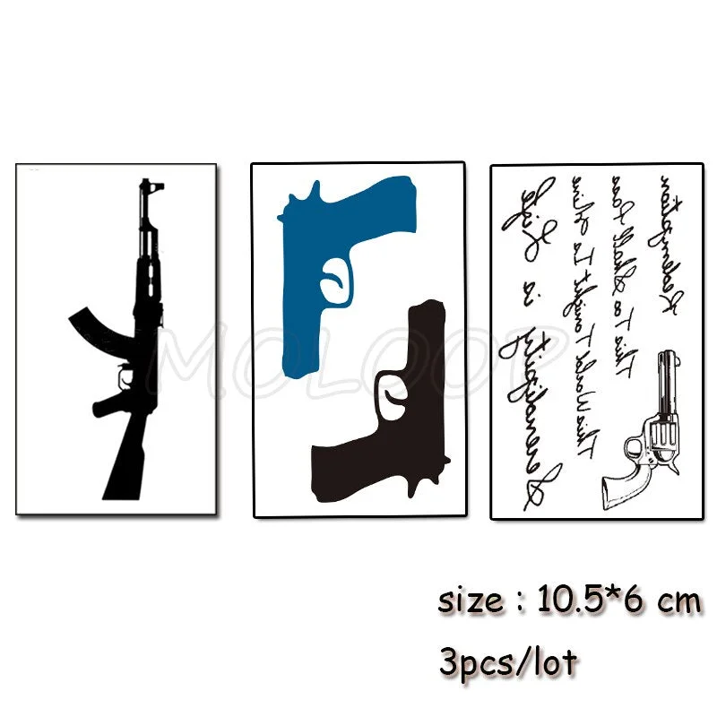 Temporary Tattoo Water Transfer Tatoo Sticker Tattoo Black Panda Paw Print Cat Tatto Body Art Fashion Tatoo Girl Boy Arm Tatto