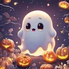(Multi-Style) Halloween Ghost-11CT Stamped Cross Stitch 40*40cm/15.75*15.75in