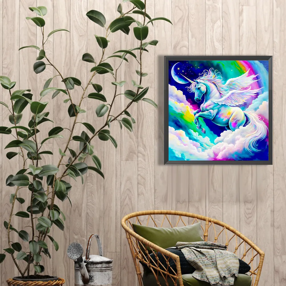 Diamond Painting - Full Round Drill - Unicorn(Canvas|40*40cm)
