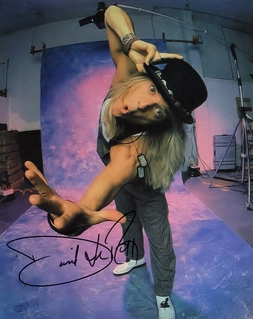 David Lee Roth Authentic Autographed 8x10 Photo Poster painting w/ COA