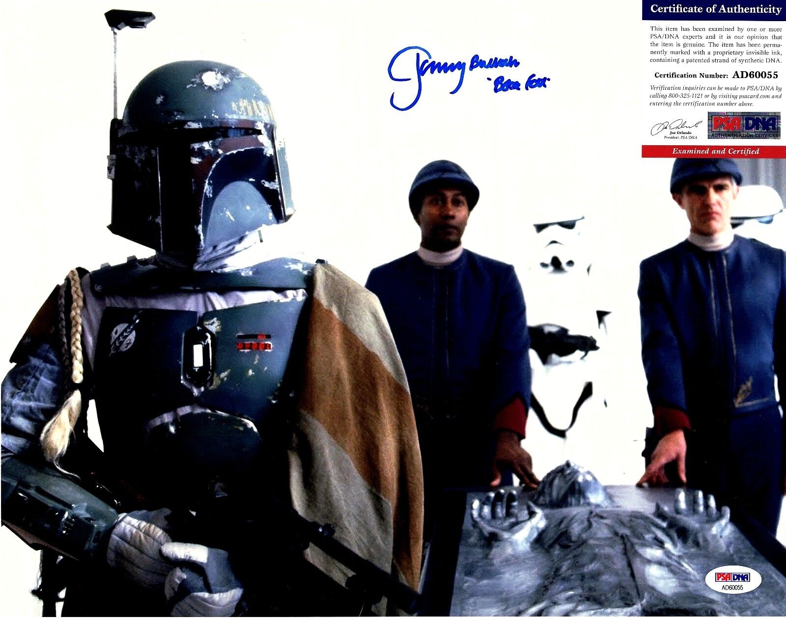 JEREMY BULLOCH signed 11X14 Photo Poster painting EMPIRE STRIKES BACK