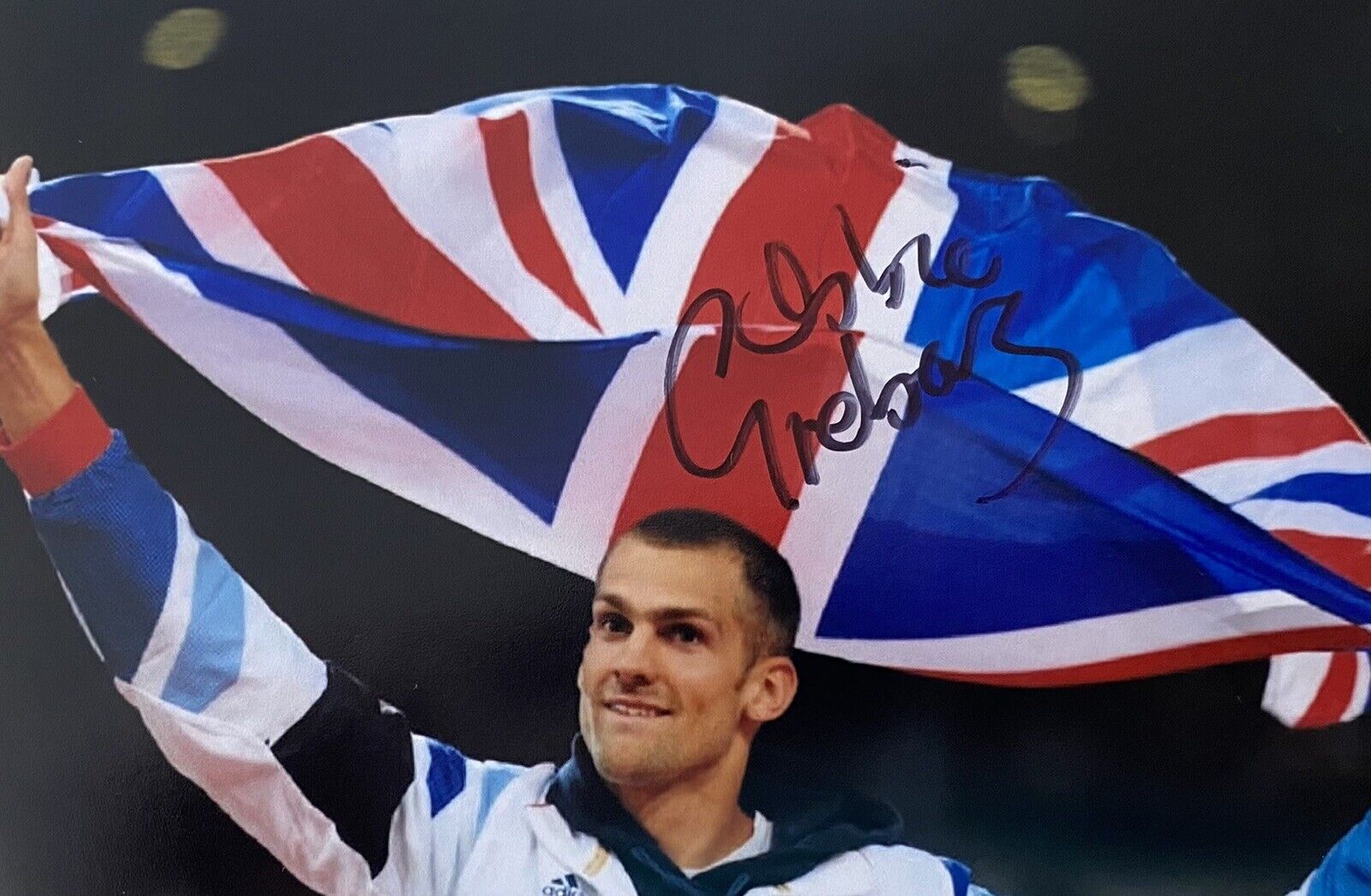 Robbie Grabarz Genuine Hand Signed 6X4 Photo Poster painting - Team GB - Olympics - High Jump 3