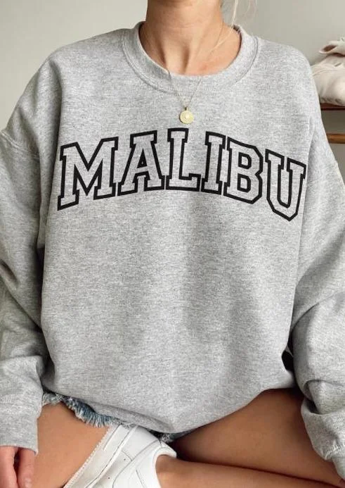 MALIBU CREWNECK 丨August Lemonade