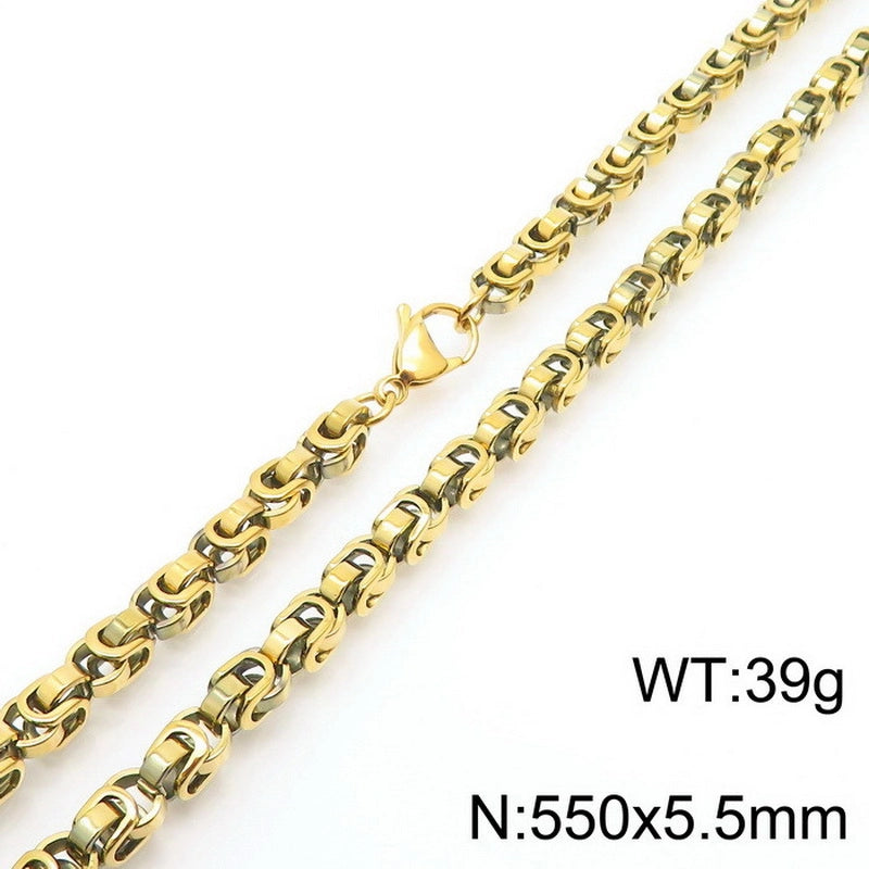 Fashion Popular Stainless Steel More Sizes Bamboo Necklace Choker Bracelet Necklace Accessories