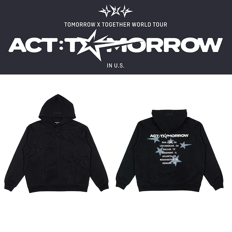 2025 Tomorrow x Together ACT Tomorrow IN US Tour Hoodie
