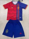 Joyfball 2025 Kids Size Spain Home Football Shirt 1:1 Thai Quality