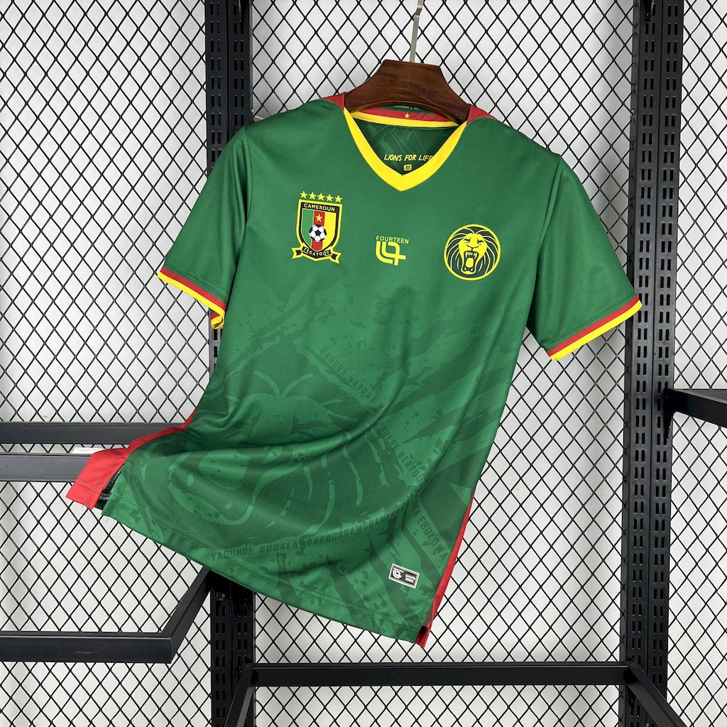Cameroun maillot foot domicile  2025 2026 Maillot De Fou, site maillot de foot pas cher