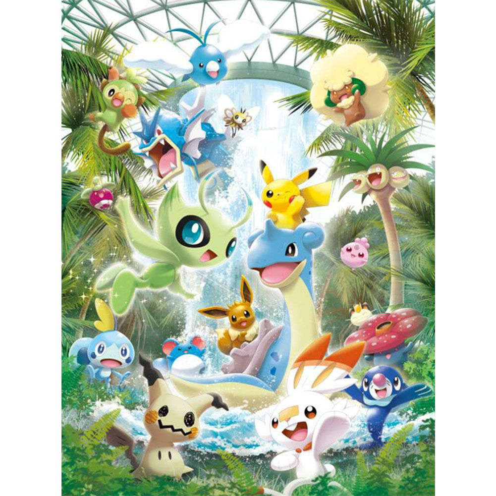 

Anime Pikachu - Round Drill Diamond Painting - 30*40CM, 501 Original