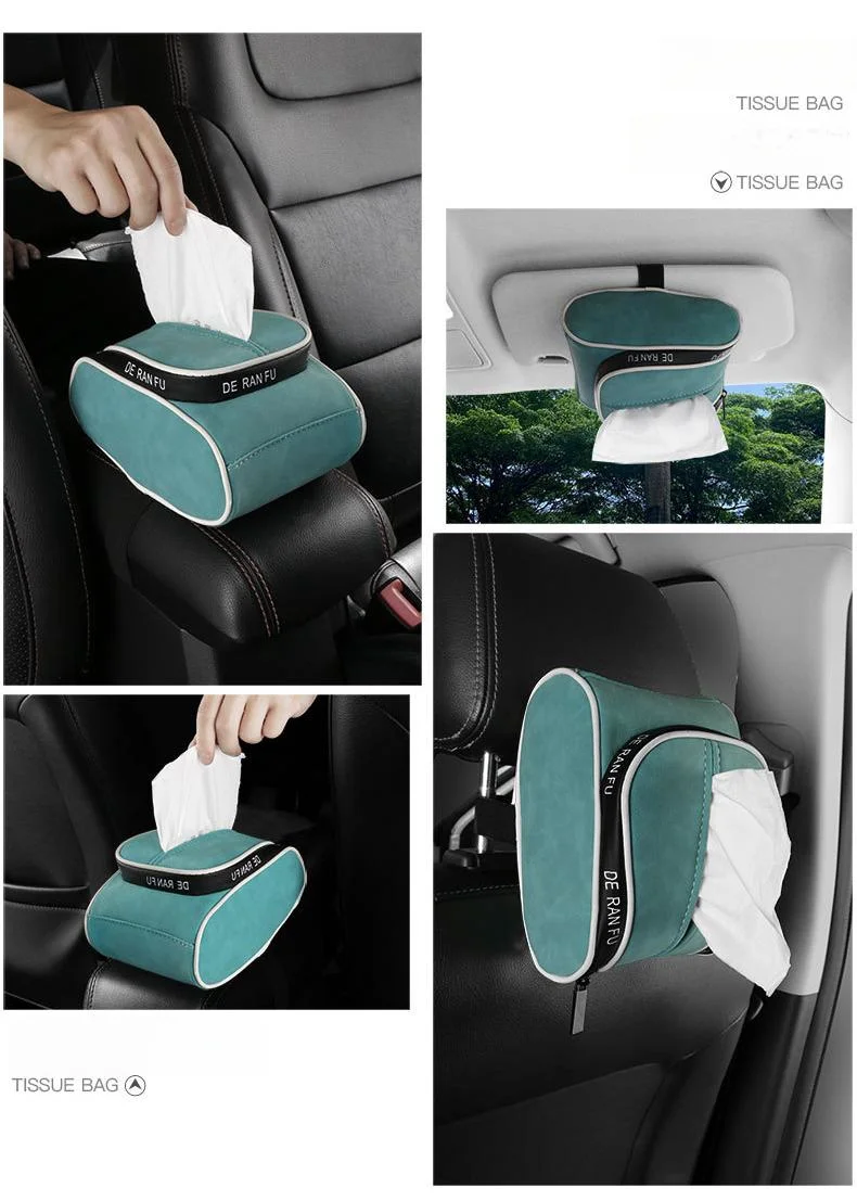 Advanced creative car tissue box