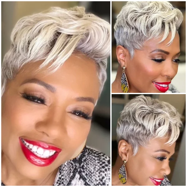 -Hot Glueless Short Curly Wigs