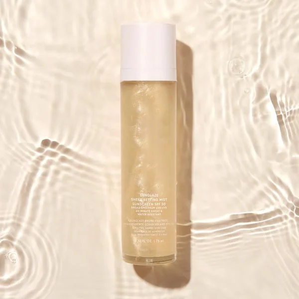 Sunscreen Makeup Setting Spray – Sheer SPF 50 ☀️💦