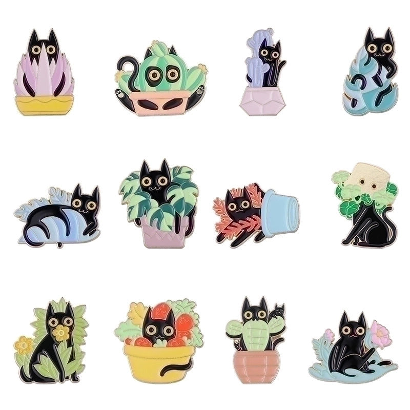 Cute Pin Animal Alloy Stoving Varnish Unisex Brooches