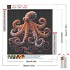 (Box Packaging)Diamond Painting -DIY Round Drill Octopus