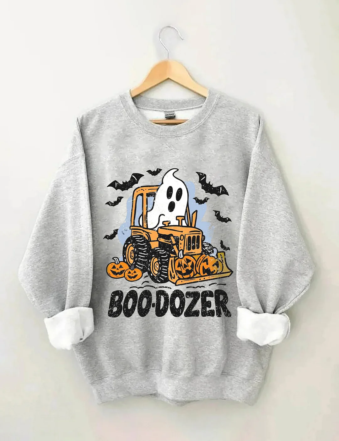 Funny Halloween Construction Sweatshirt