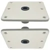Boat Post Seat Mount with 3/4 Pin Post Socket Post Mounting Base for Marine Boat