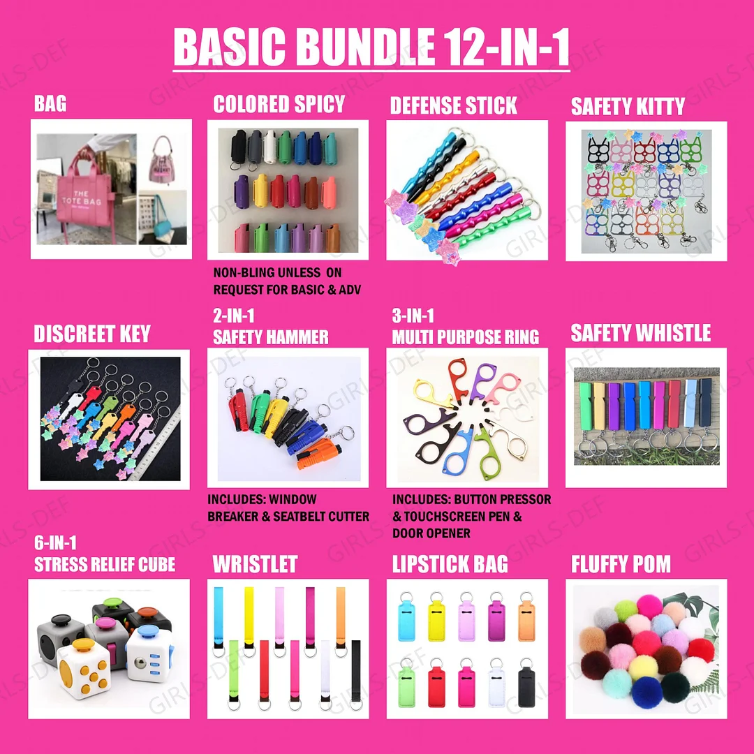 (HOT) White 4th Gen French Designer Tote Bag self defense keychain with Tumbler