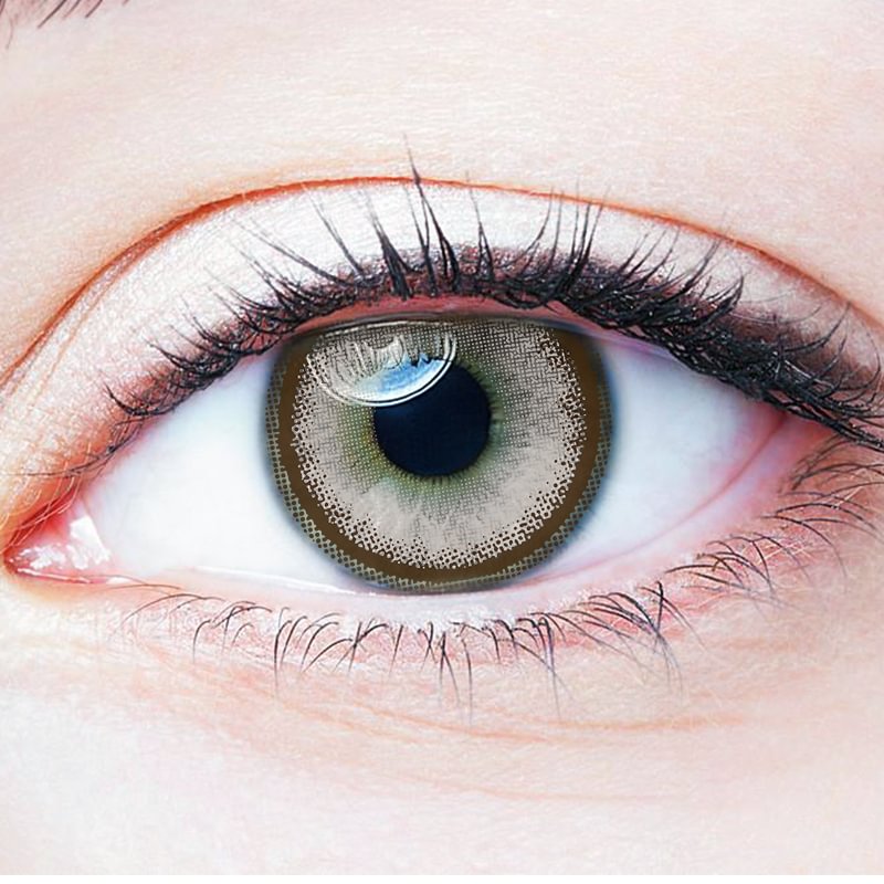 Mercury Grey Colored Contact Lenses