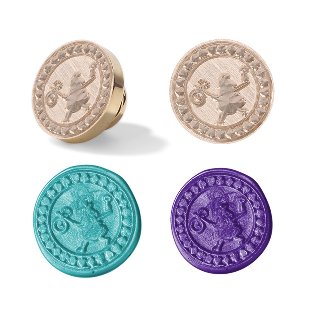 

25MM Secret Mirror Of Time Sealing Wax Stamp Head, 501 Original