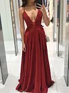 Shiny Backless Condole Belt Maxi Dress