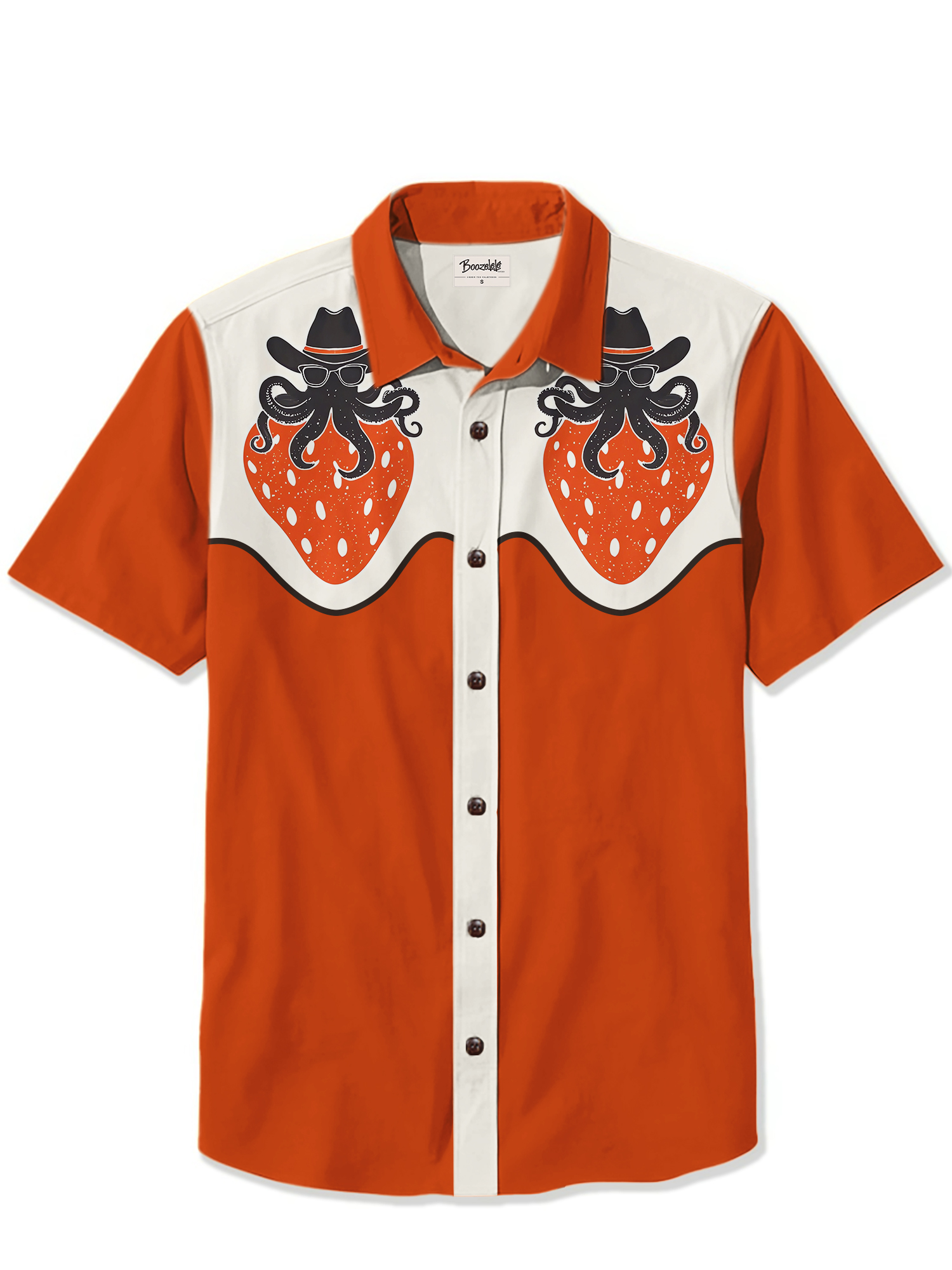 Octopus Strawberry  - 100% Cotton Shirt
