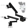 [US Local Warehouse] Aluminum Alloy Stand Holder Adjusted Up and Down for Binocular Stereo Microscope