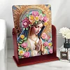 (US Local)Praying Lady Special Shape Diamond Painting Mirror Table Top Diamond Mirror Kit