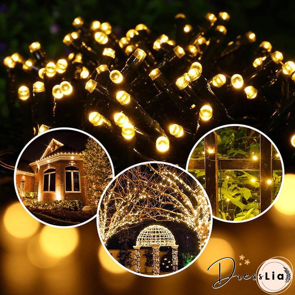 5M 50LEDs 10M 100LEDs LED String Lights Green Wire Remote Control USB Operated Timer Dimmable 8 Modes Fairy Twinkle Christmas Tree Lights Waterproof Starburst Lights for Christmas Birthday Bedroom Corridor Patio Wedding
