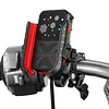 Cooling Motorcycle Phone Mount with USB/TYPE-C Charging Port Motorcycle Phone Holder 360 Rotation Cellphone Cradle Adjustable for 5.4-7.8 Inch Smartphone (Handlebar)