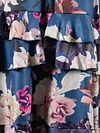 Falbala Floral-Print Spaghetti-Neck Two-Pice Skirt Suits