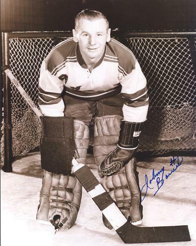 Johnny Bower Signed Autographed New York Rangers 8x10 inch Photo Poster painting - Deceased 2017