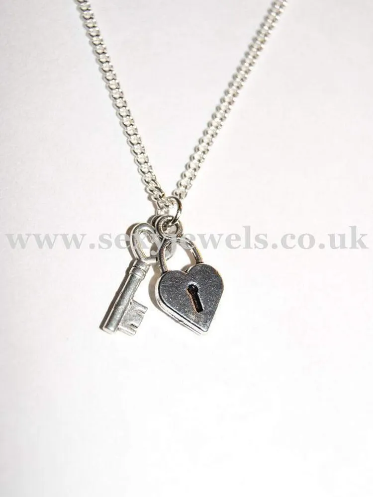 pornhint Pornhint Keyholder Lock and Key Necklace Key Neck Chain Jewellery Fetish Cuckold Locked Lifestyle Swinger Hotwife Sexy Wife Mistress Femdom cock necklace