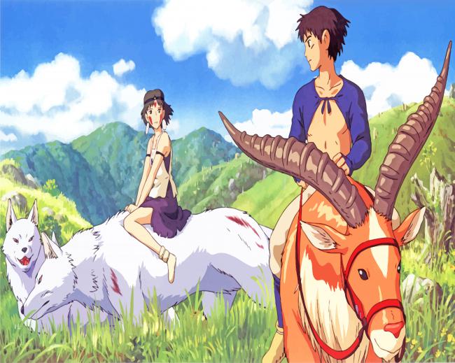 

Princess Mononoke Anime – Paint By Numbers - 40*50CM, 501 Original